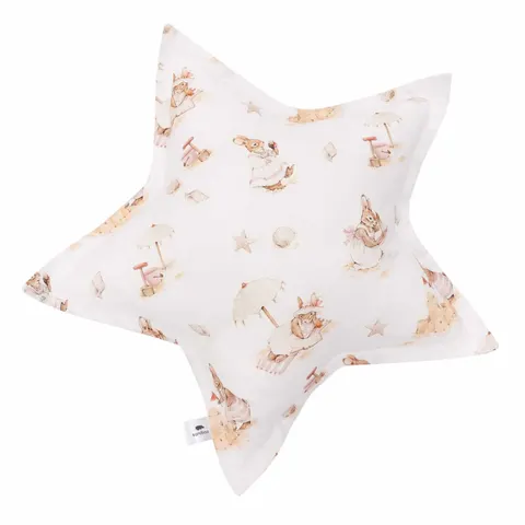 Poduszka dekoracyjna gwiazda - Saint-Tropez Pink / Samiboo