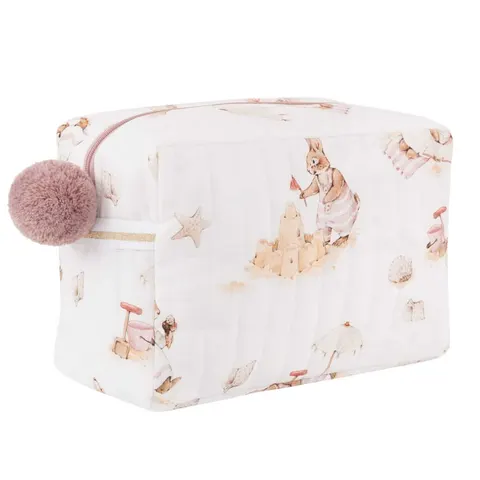 Pikowana kosmetyczka Saint-Tropez Pink / Samiboo