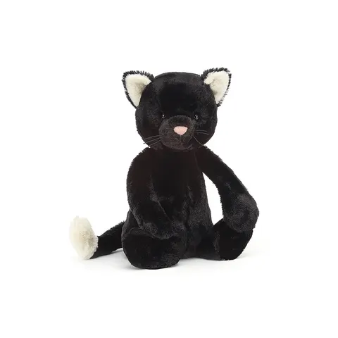 Bashful Kot czarny 31cm / Jellycat BAS3BKITN
