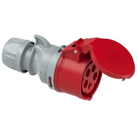 Gniazdo przenośne TT 16A 5P 400V 6h IP44