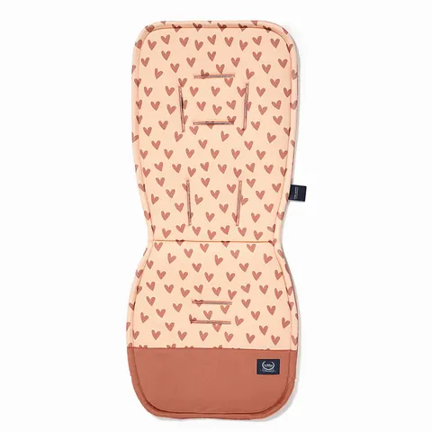 Wkładka do wózka - HEARTBEAT PINK / La Millou