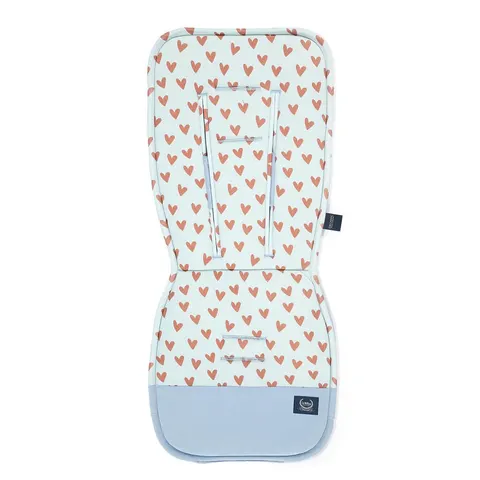 Wkładka do wózka Multi - HEARTBEAT BLUE / La Millou