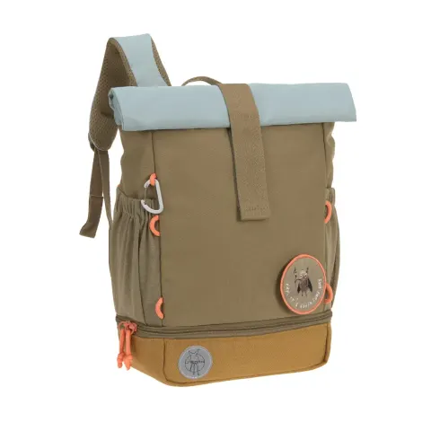 Plecak zwijany Mini Rolltop Nature, olive/ Lassig 1203037513