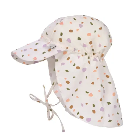 Kapelusz przeciwsłoneczny UV - Pebbles, multicolor - milky / Lassig