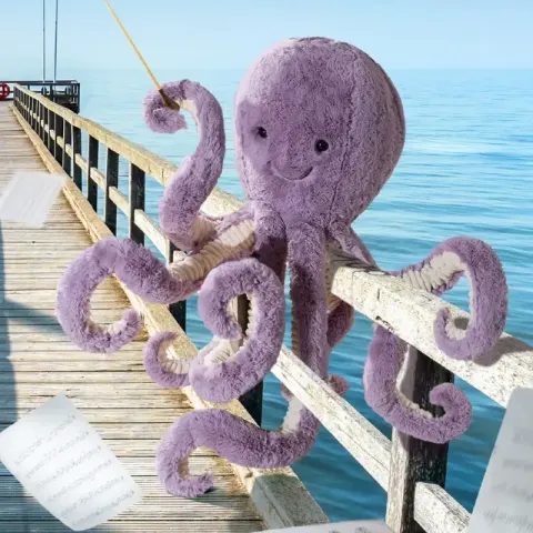 Ośmiornica Maya Lawendowa / Jellycat