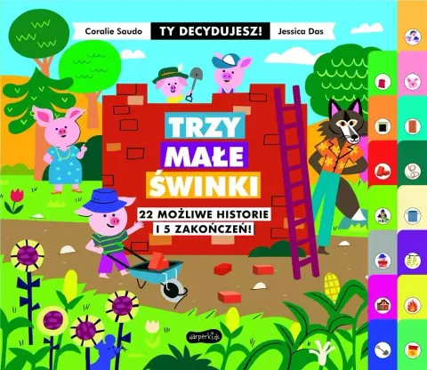 Trzy małe świnki. Ty decydujesz / HarperCollins
