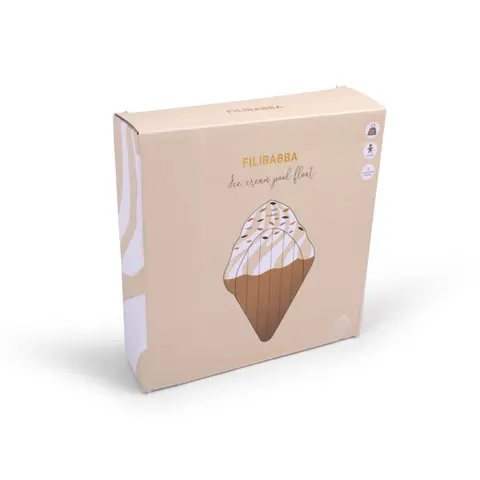FILIBABBA - Materac do pływania Ice cream