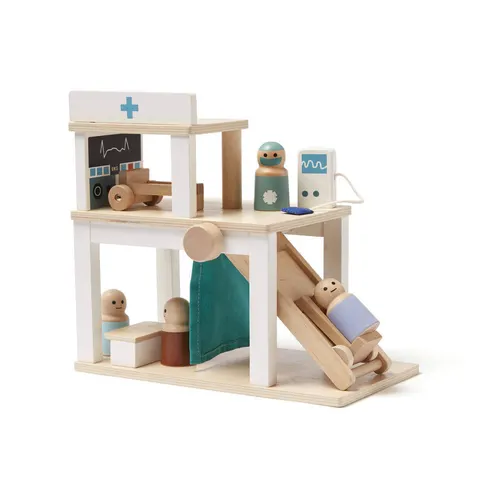 Drewniany szpital z akcesoriami AIDEN / Kids Concept