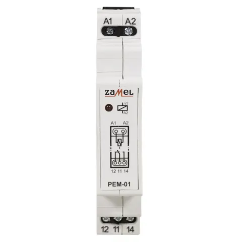 Przekaźnik eletromagnetyczny 230V AC/DC 16A, PEM-01/230; EXT10000094 ZAMEL