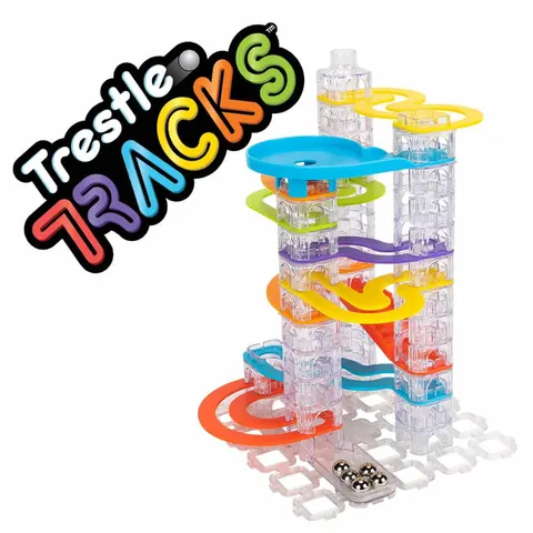 Fat Brain Toys kulodrom Trestle Tracks Builder