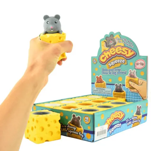 Gniotek sensoryczny Mysz w serze / Robetoy