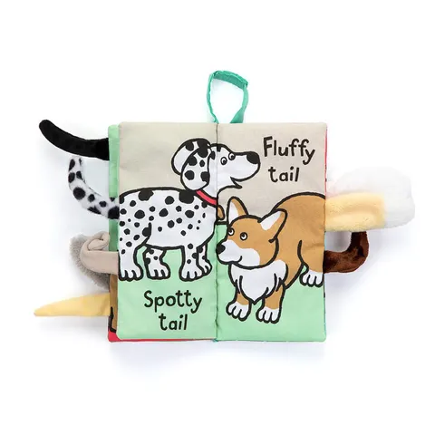 Książeczka Puppy z ogonkami 21cm / Jellycat BK444PTN