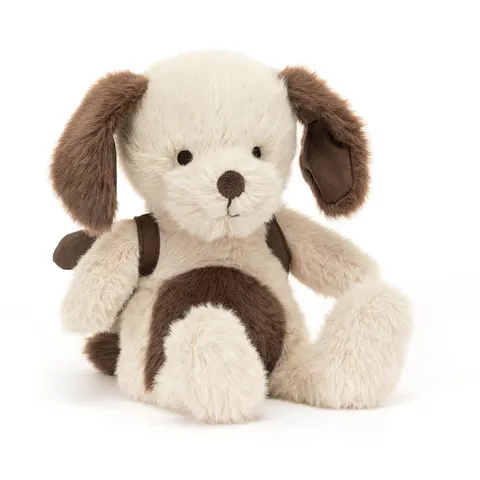 Jellycat Szczeniak z plecakiem 22 cm