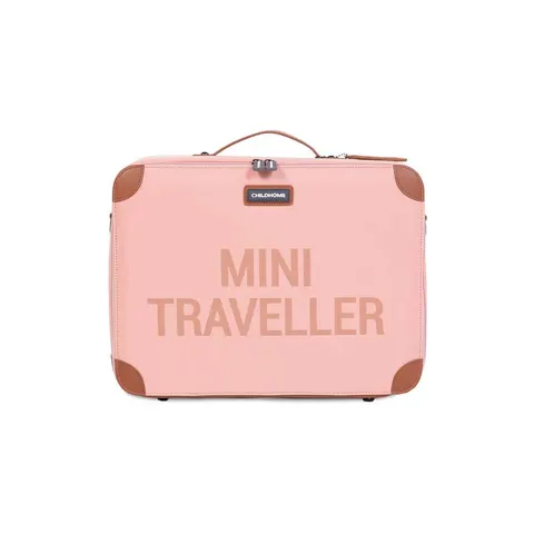 Walizka dziecięca Mini Traveller Różowa / Childhome CWSCKPC