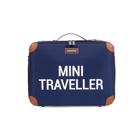 CHILDHOME - Walizka dziecięca Mini Traveller - Granatowa