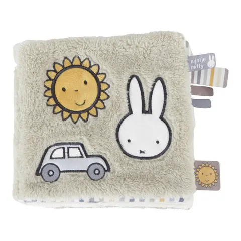 Miffy duża książeczka sensoryczna Fluffy Green / Tiamo NIJN924