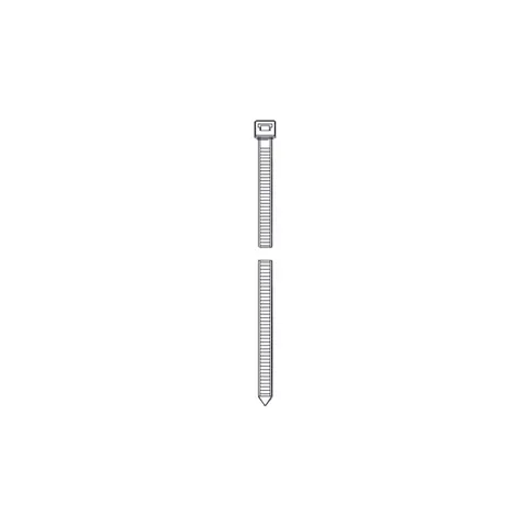 Opaska kablowa 140 / 3,6 mm, biała, opk = 100szt; H.7256, PAWBOL