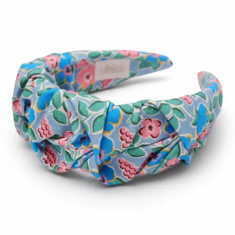 Opaska Marszczulka LUCY BLUE / UL&KA