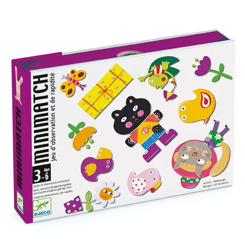 Gra karciana Minimatch / Djeco DJ05175
