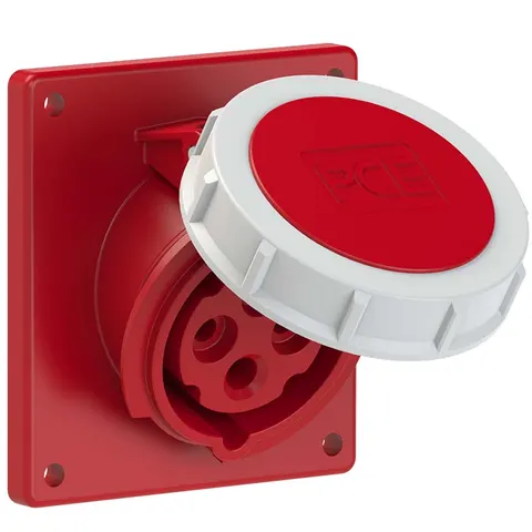 GNIAZDO TABLICOWE SKOŚNE POWER TWIST 16A 400V 3P+Z TWIST 70x85mm