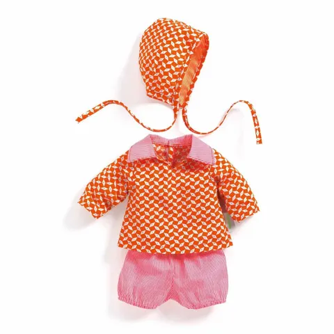 Komplet ubrań 3 elementy PETIT PAN & POMEA V / Djeco DJ07756