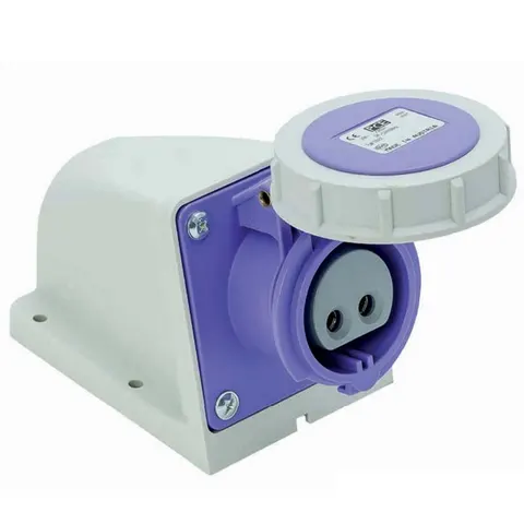 GNIAZDO STAŁE 24V 16 A 24V/~50/60Hz 2P IP67