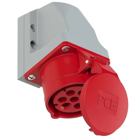 GNIAZDO STAŁE 7- STYKOWE 16A 400V 5P+Z+N