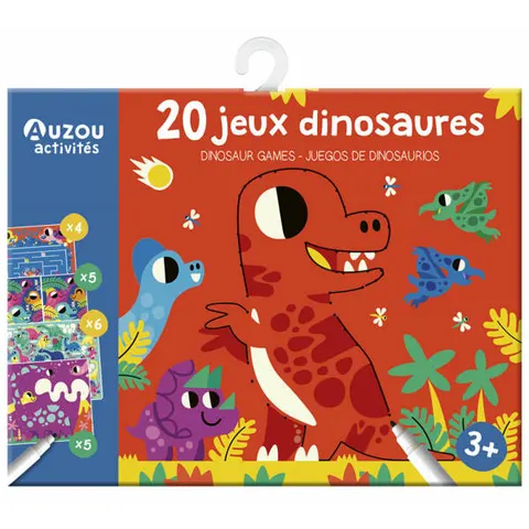 20 gier podróżnych - Dinozaury / Auzou 507110