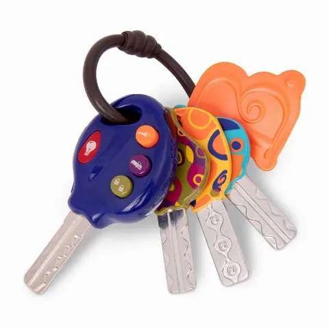 LucKeys – zestaw kluczy samochodowych z pilotem GRANATOWY / B.Toys