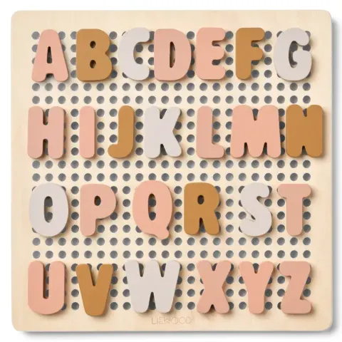 Ainsley puzzle alfabet - tuscany rose multi mix / Liewood