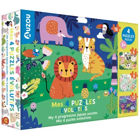 Puzzle ewolucyjne Zwierzątka / Auzou