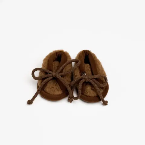 Buciki, bamboszki niemowlęce MERINO Bears / Layette