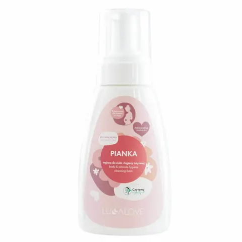 Pianka myjąca do ciała i higieny intymnej, 250ml / Lullalove