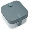 Lunchbox z przegródką Amandine Bento Box - sea blue, whale blue / Liewood