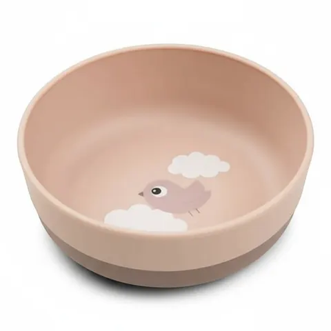 Miska dla dziecka Foodie Happy Clouds - Powder / Done by Deer