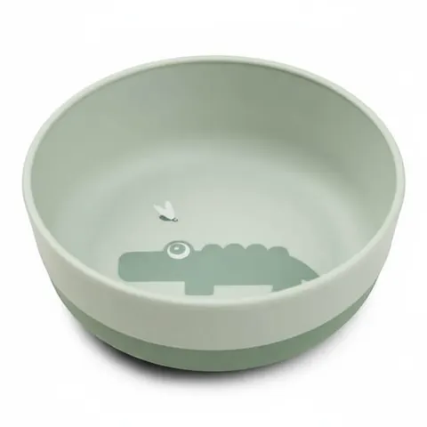 Miseczka dla dziecka Foodie Croco Green, Done By Deer