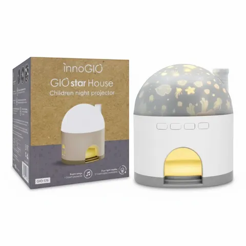 GIOstar House- Projektor z pozytywką dla dzieci / innoGIO