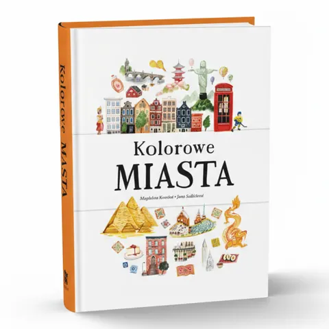 Kolorowe Miasta / Wydawnictwo Tata Robi Książki