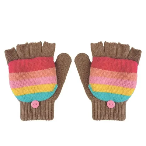 Rękawiczki zimowe Rainbow Stripe / Rockahula Kids