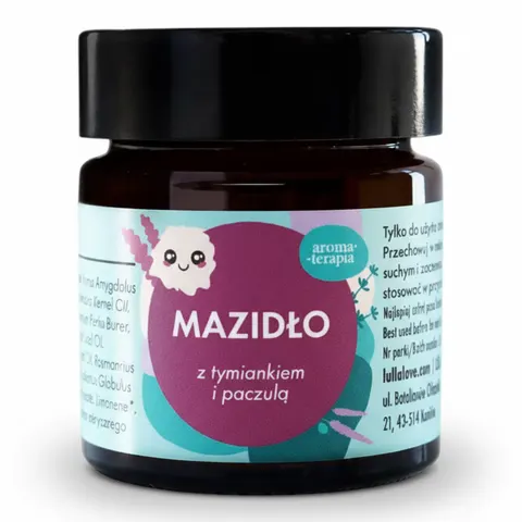 Mazidło na niepogodę, z tymiankiem i paczulą, 30ml / Lullalove