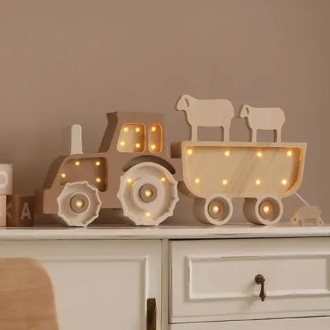 Lampa Little Lights Traktor Coffee Cream / Little Lights