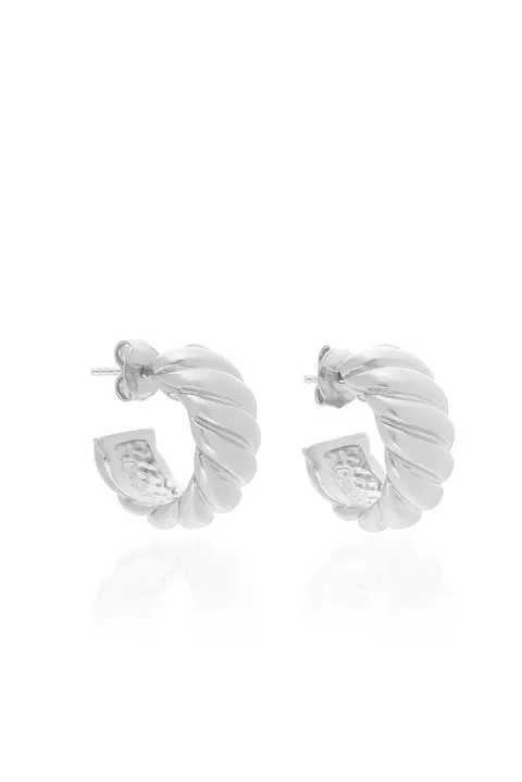 Kolczyki TRUST Silver / Oplotka