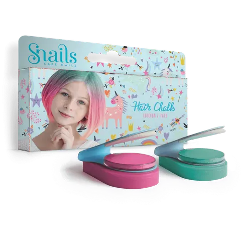 Zmywalne kredy do włosów Hair Chalk - Unicorn / Snails