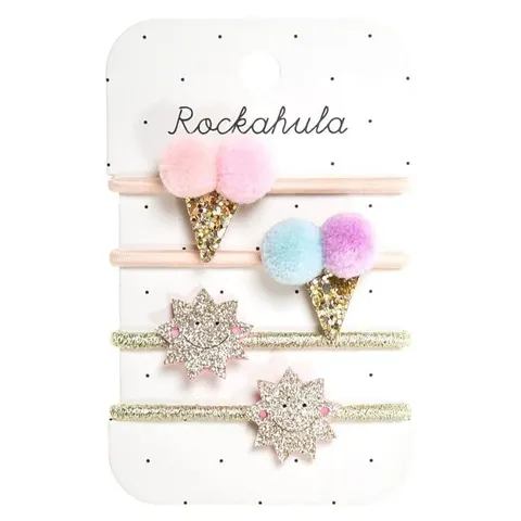Gumki do włosów Ice Cream and Stars / Rockahula Kids