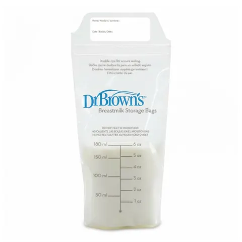 Woreczki do przechowywania pokarmu 180 ml, 25szt. / Dr Brown's