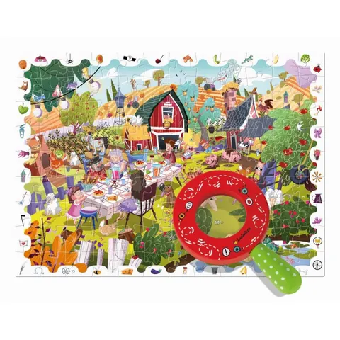 DETECTIVE PUZZLE - gra detektywistyczna - WIEŚ / Ludattica
