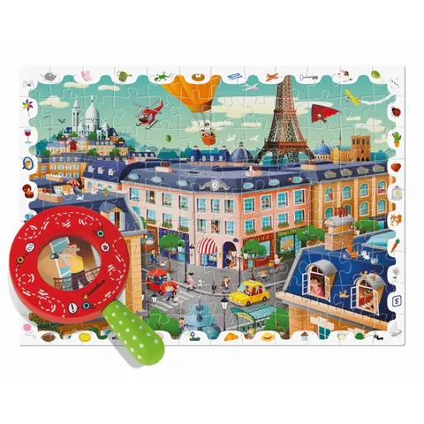 DETECTIVE PUZZLE - gra detektywistyczna - MIASTO / Ludattica