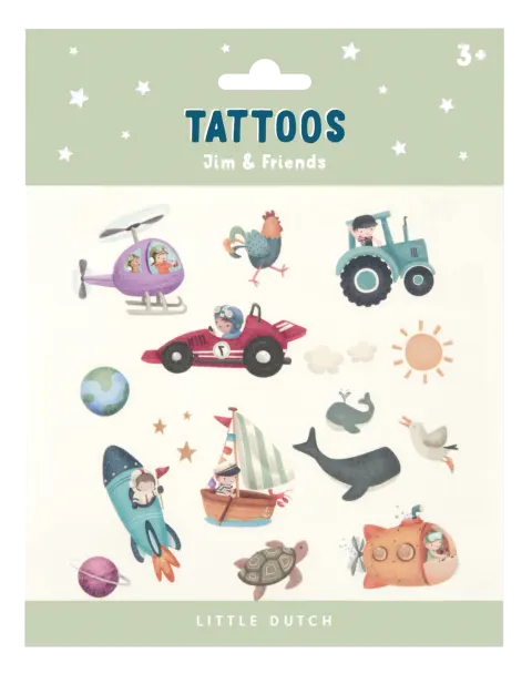 Tatuaże Jim & Friends / Little Dutch