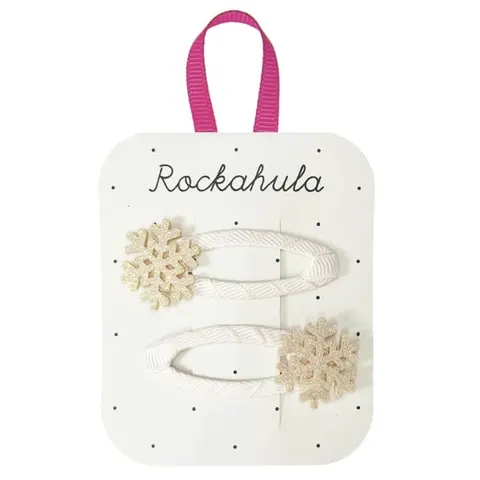 Spinki do włosów Shimmer Snowflake / Rockahula