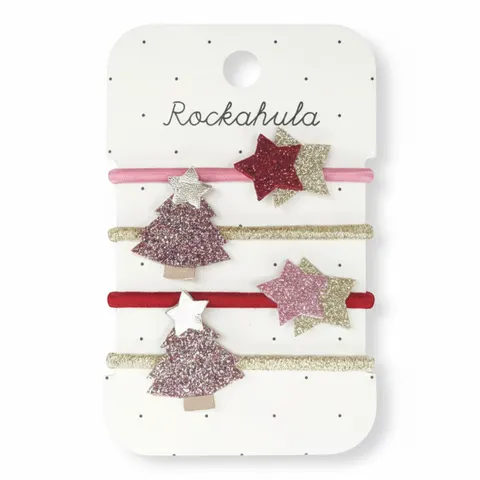 Gumki do włosów Jolly Glitter Xmas Tree / Rockahula